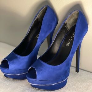 Aldo blue stiletto with platform women’s size 8.5